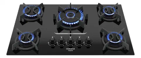 Cooktop Itaplus 5 Bocas: Prático e Resistente para Cozinha Doméstica