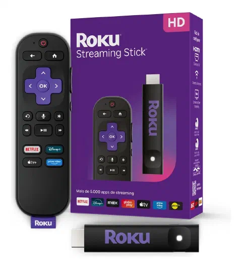 Roku Streaming Stick 2025: Smart TV+Streaming para TVs Antigas