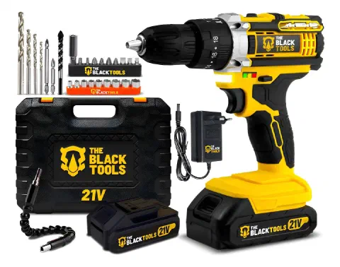 Parafusadeira/Furadeira Black Tools TB-21PX: Bom Custo-Benefício para Tarefas Leves