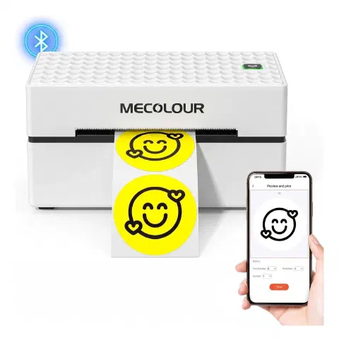 Impressora Térmica Bluetooth Mecolour GD41: Opção Portátil para Vendas Online